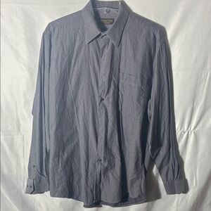 Roberto Villini men’s Large, long sleeve dress shirt